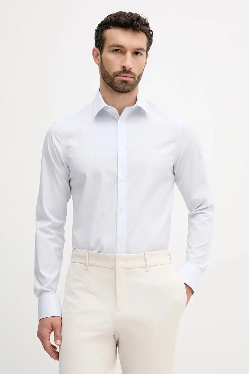 camicia uomo colore blu LV019EU031