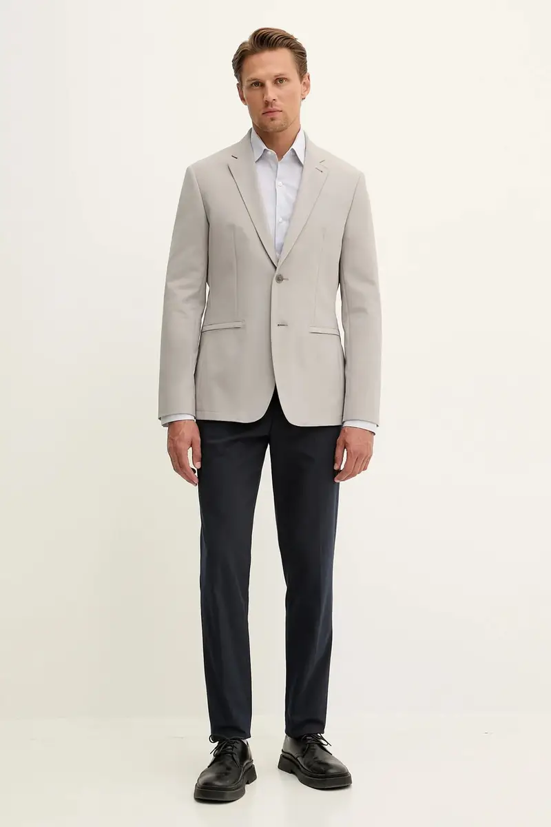 camicia uomo colore blu LV019EU039 miniatura 2