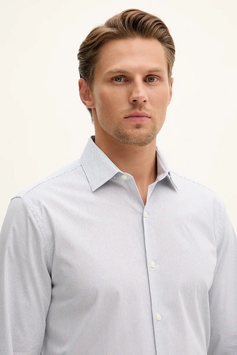 camicia uomo colore blu LV019EU039 miniatura 5