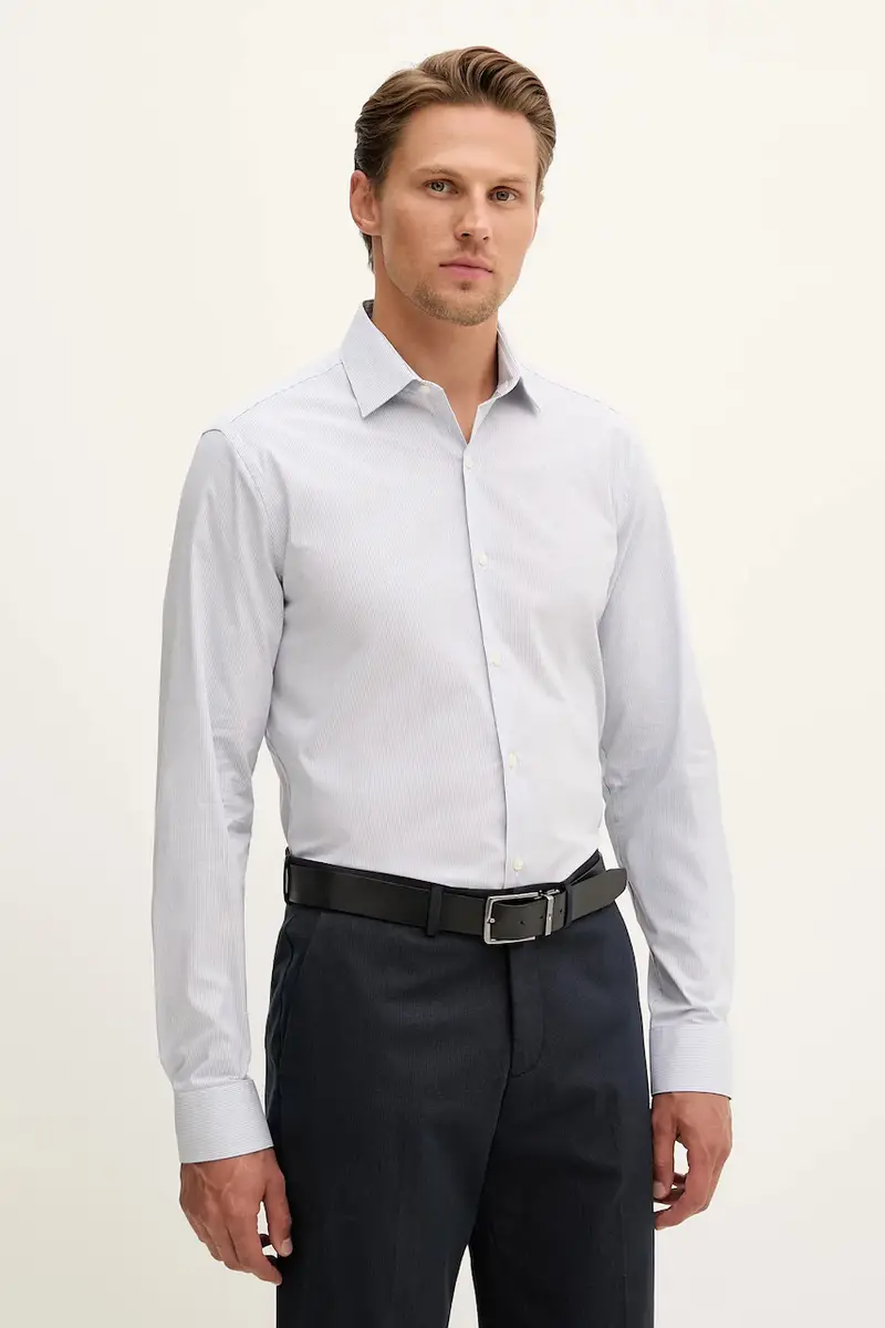 camicia uomo colore blu LV019EU039