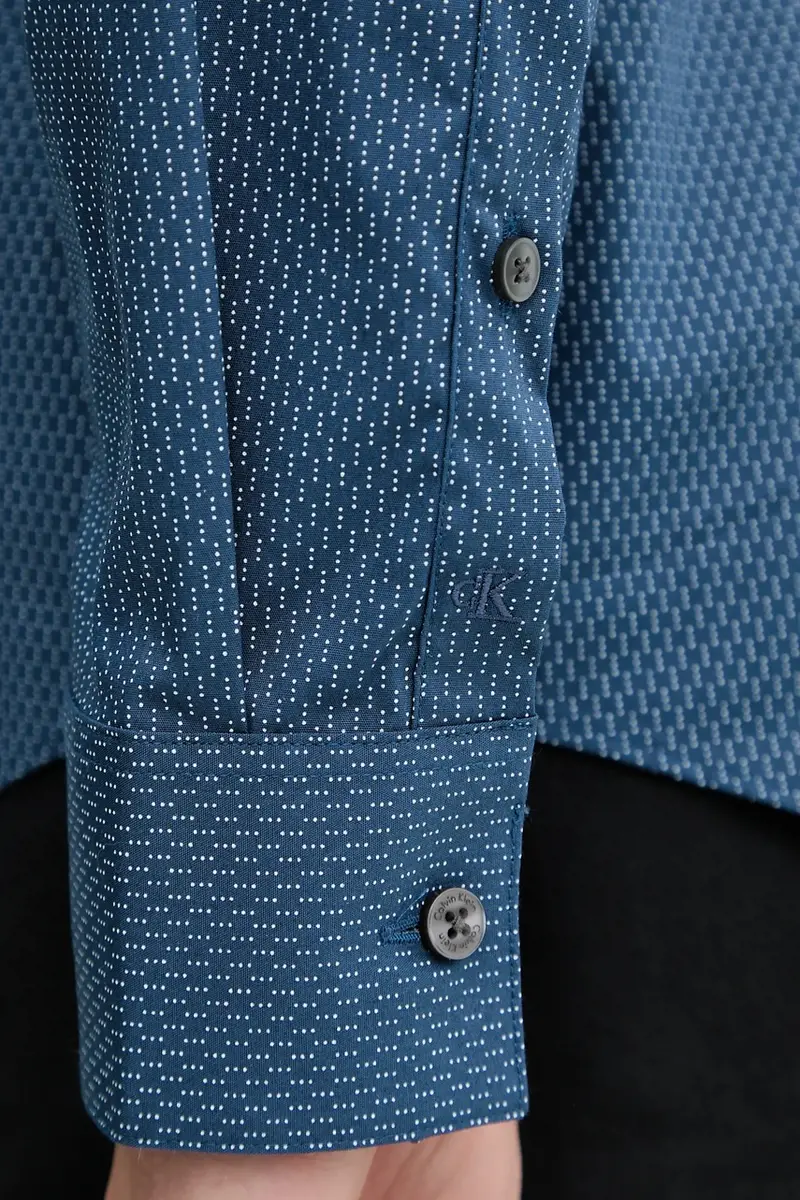 camicia uomo colore blu LV019EU041 miniatura 5