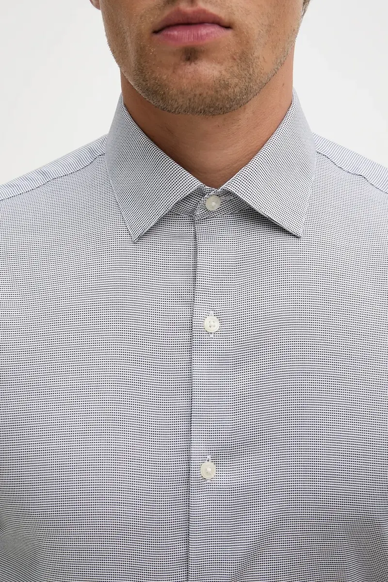 camicia uomo colore blu LV019EU057 miniatura 5