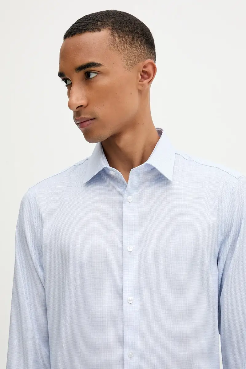 camicia uomo colore blu LV019EU068 miniatura 4