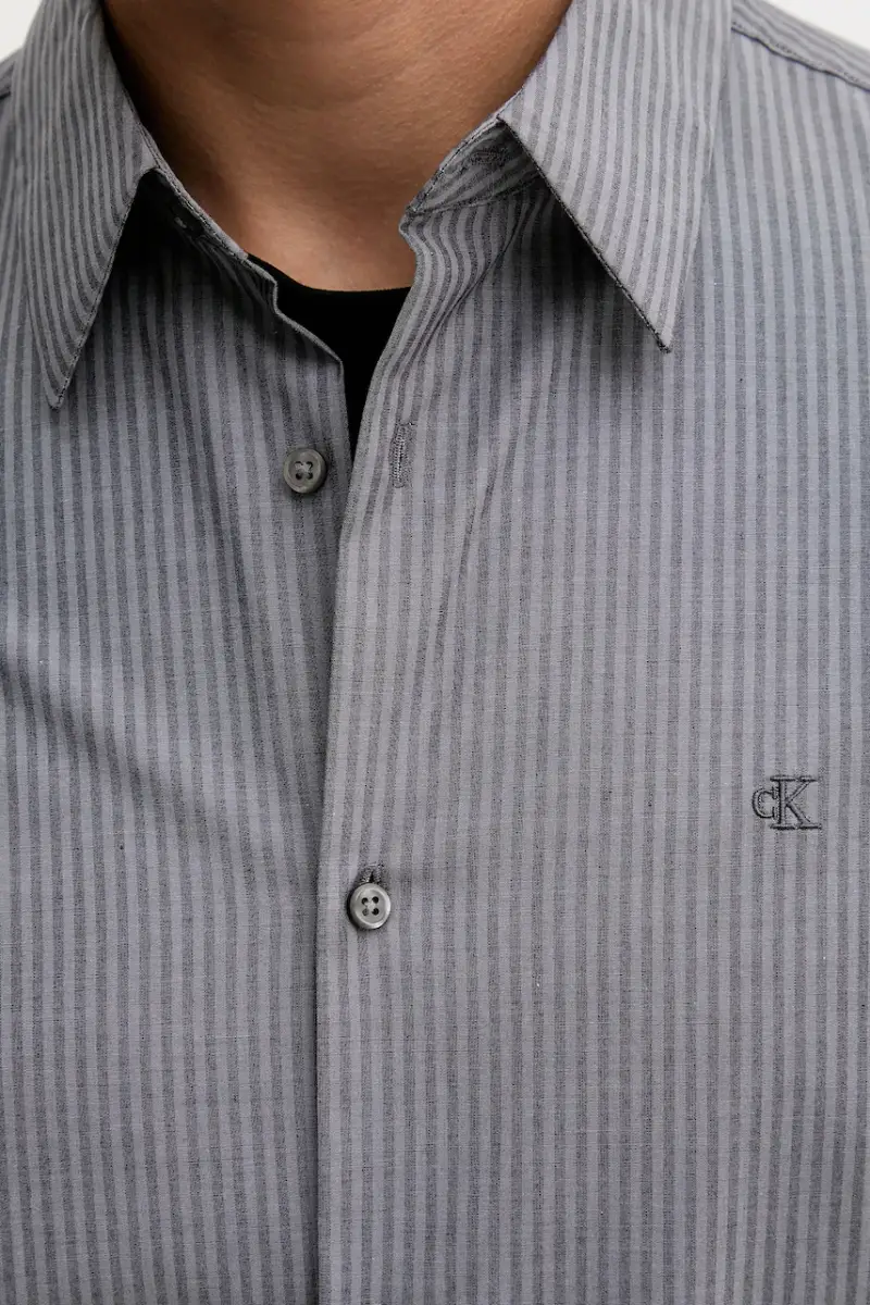 camicia uomo colore grigio LV04LD135G miniatura 5
