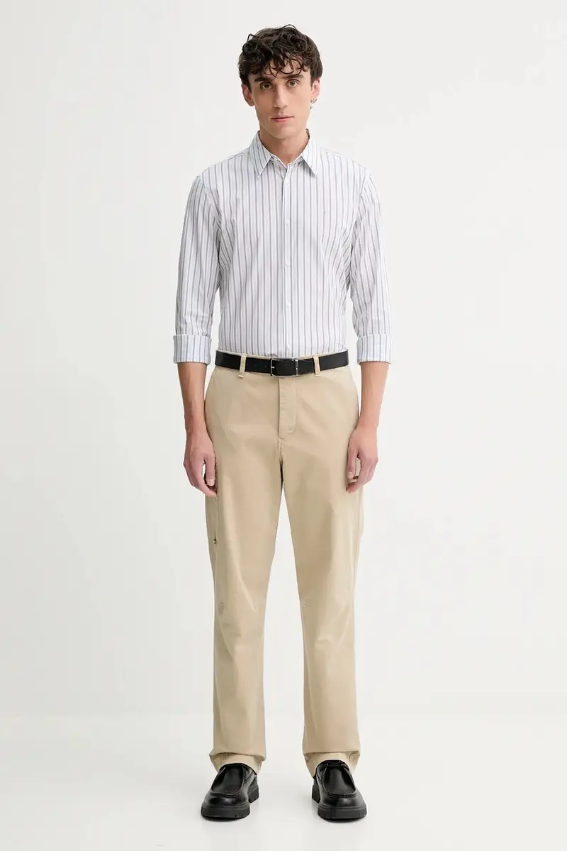 camicia uomo colore grigio LV04LD137G miniatura 2