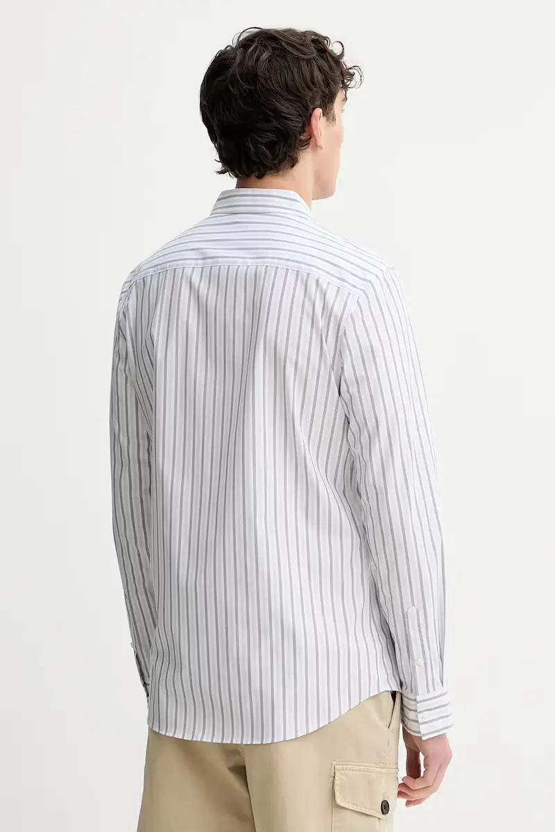 camicia uomo colore grigio LV04LD137G miniatura 3