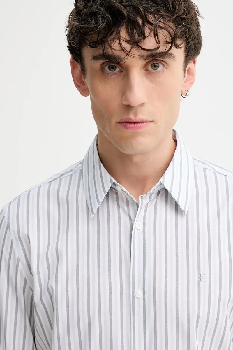 camicia uomo colore grigio LV04LD137G miniatura 4