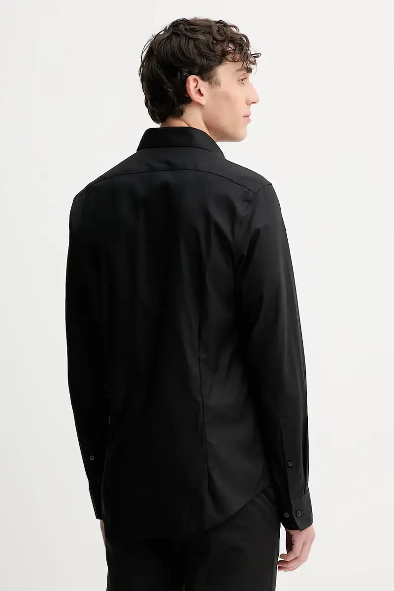 camicia uomo colore nero LV019EU053 miniatura 3