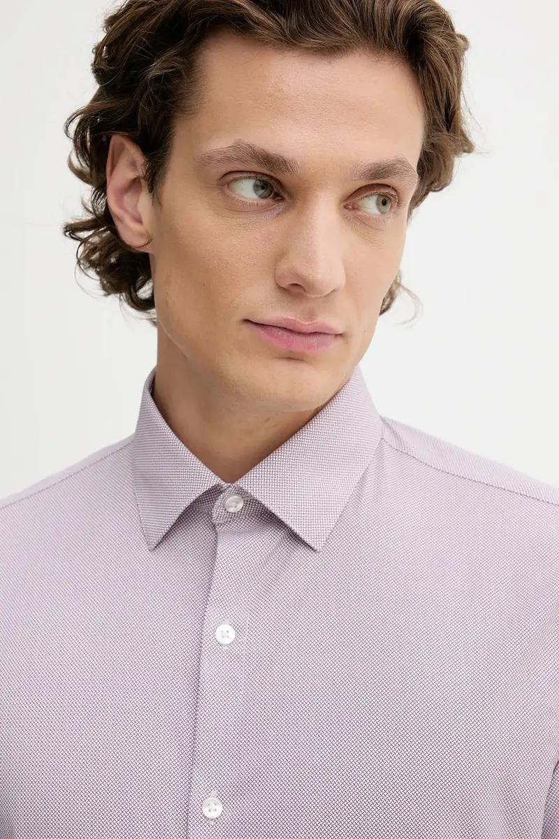 camicia uomo colore rosa LV019EU074 miniatura 4