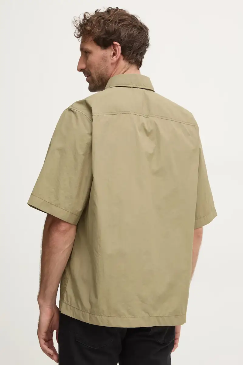 camicia uomo colore verde KM0KM01086 miniatura 3