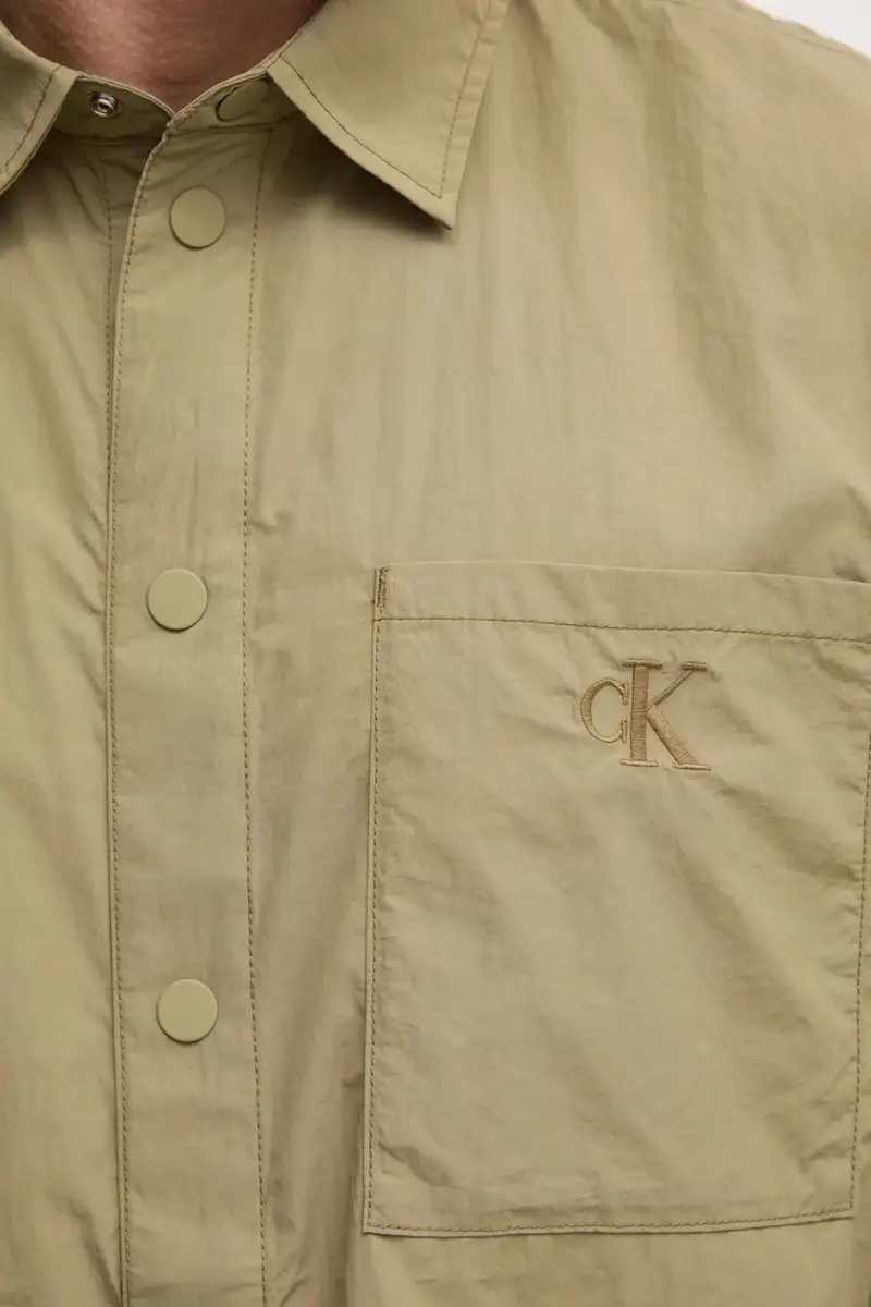 camicia uomo colore verde KM0KM01086 miniatura 5