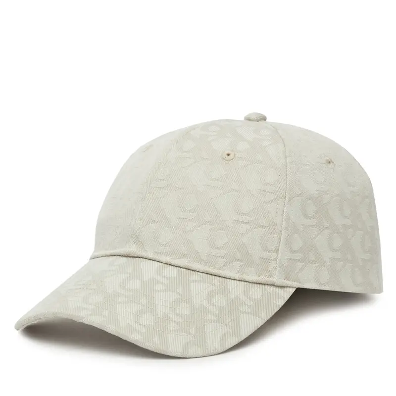Cappellino Calvin Klein Aop 6 Panel Baseball Cap LV04K5058G Beige