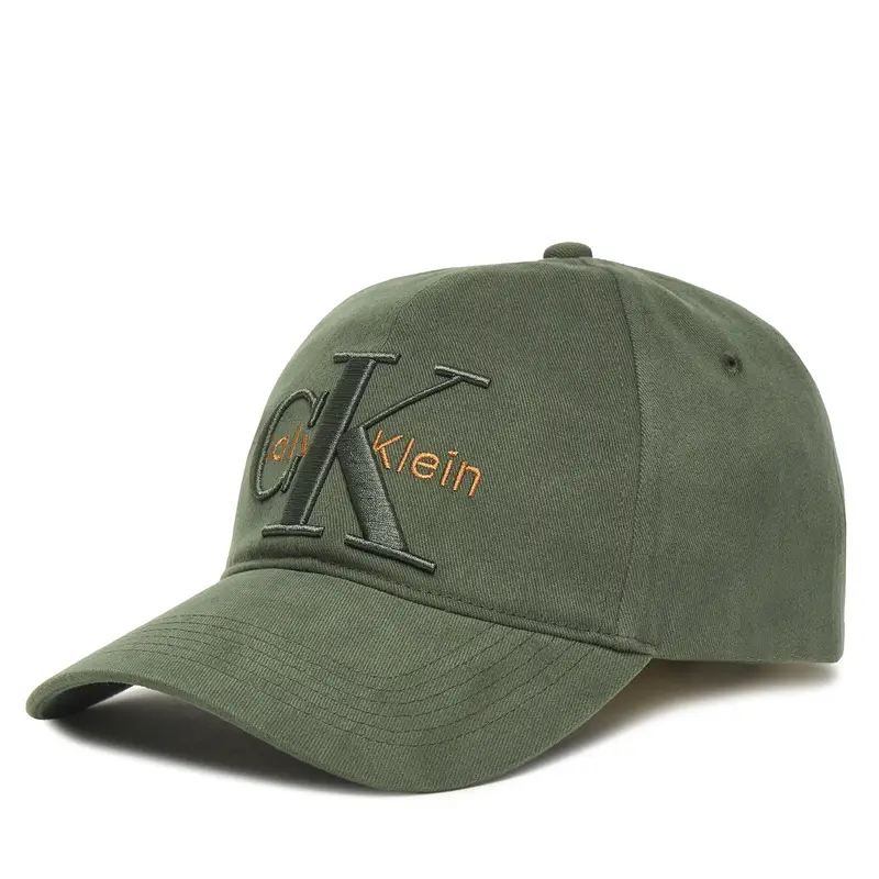 Cappellino Calvin Klein Large Monologo LV04D5039G Verde