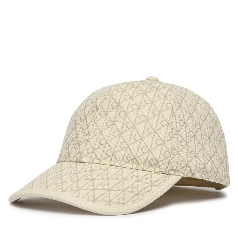 Cappellino Calvin Klein LV04F5036G Écru Écru