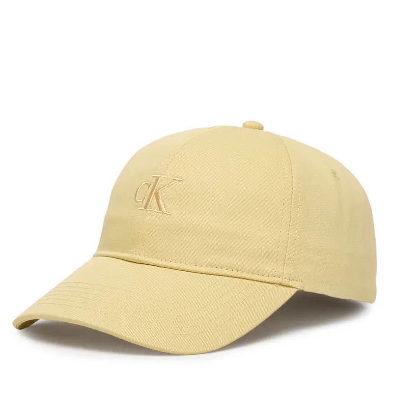 Cappellino Calvin Klein Monogram Embroidery Baseball Cap LV04K5024G Giallo