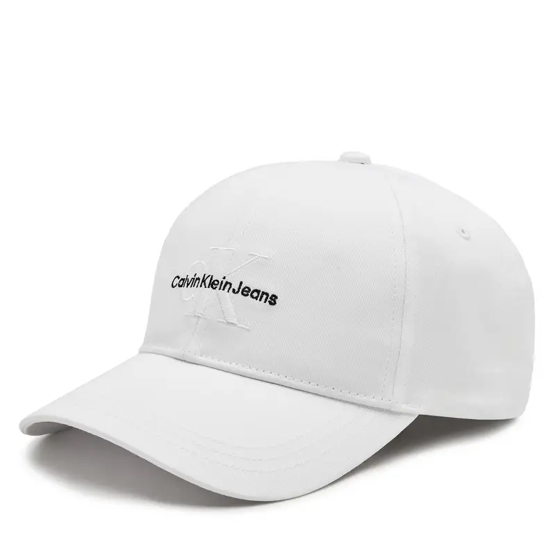 Cappellino Calvin Klein Monologo Embro K50K512180 Bianco