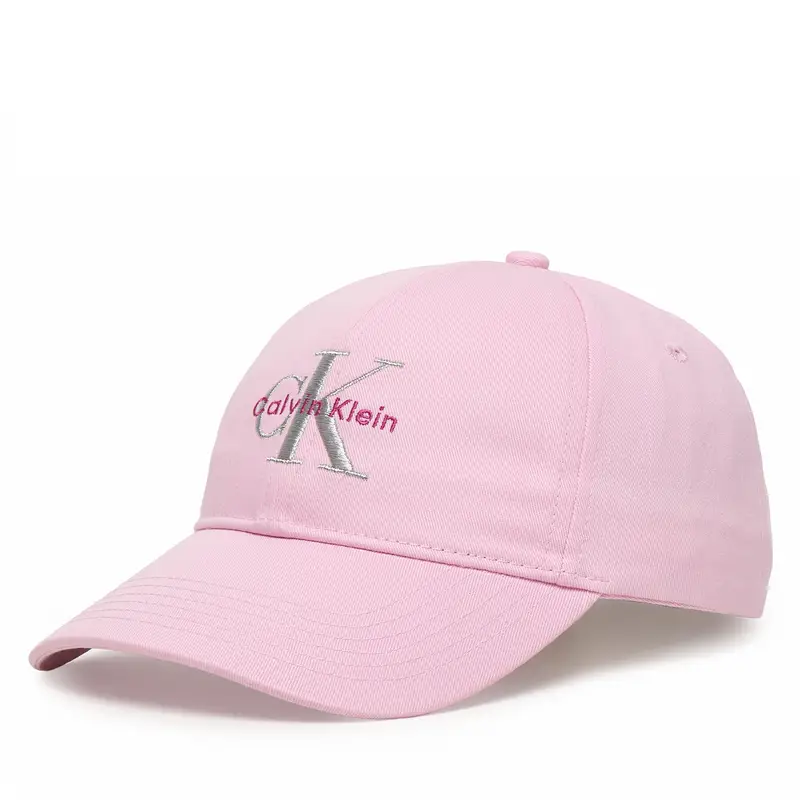 Cappellino Calvin Klein Monologo Embroidery Baseball Hat LV04K5026G Rosa