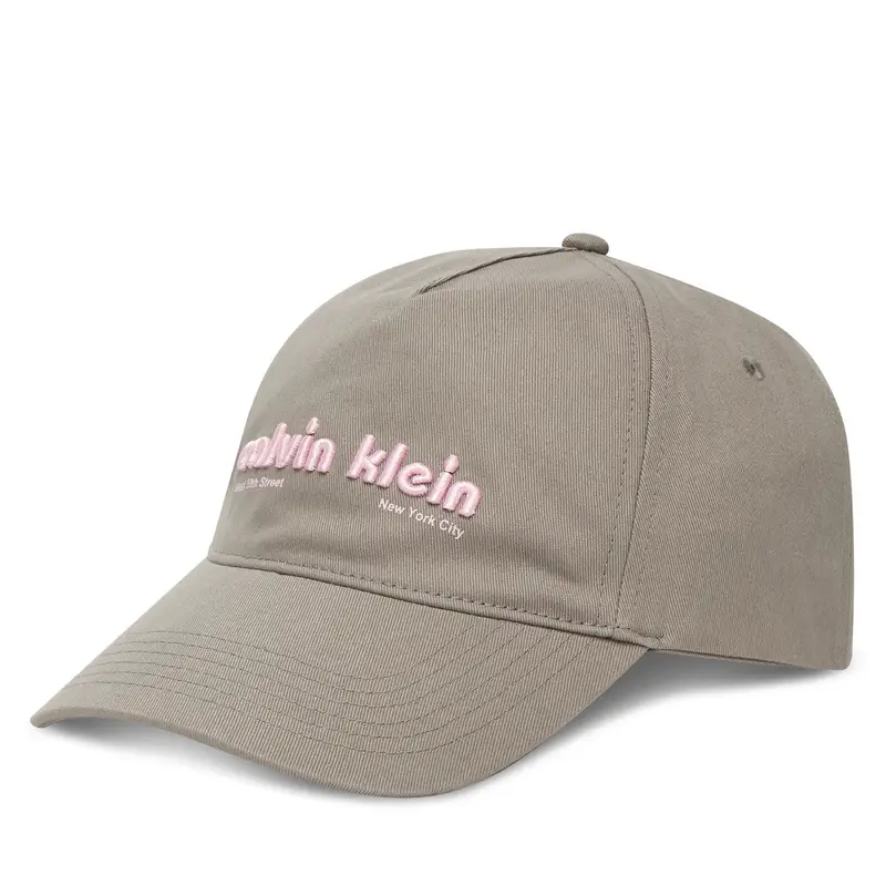 Cappellino Calvin Klein Small Monogram LV04G5061G Grigio