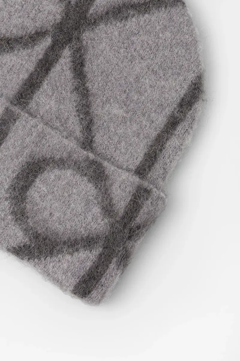 cappello con lana colore grigio LV04D8071G miniatura 3