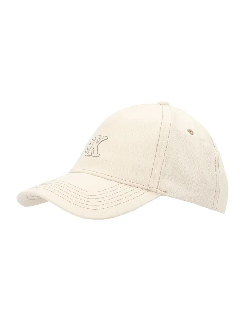 Cappello da baseball crema / marrone