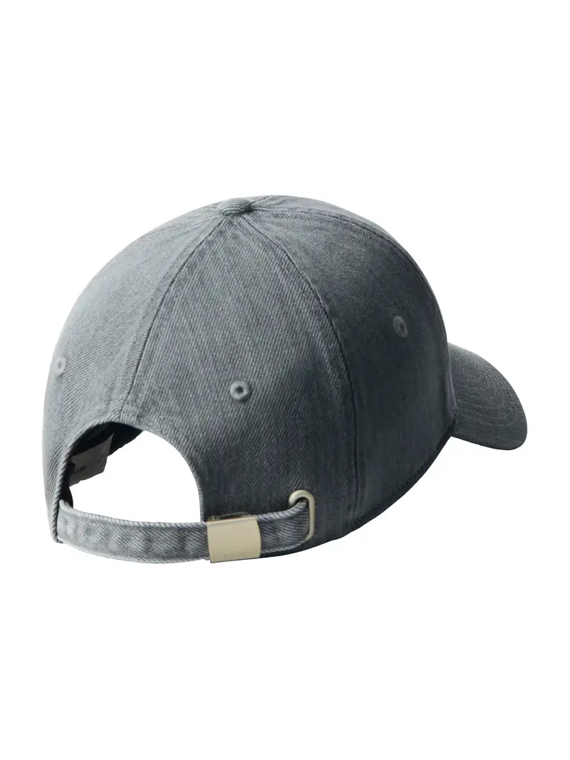 Cappello da baseball grigio denim miniatura 2