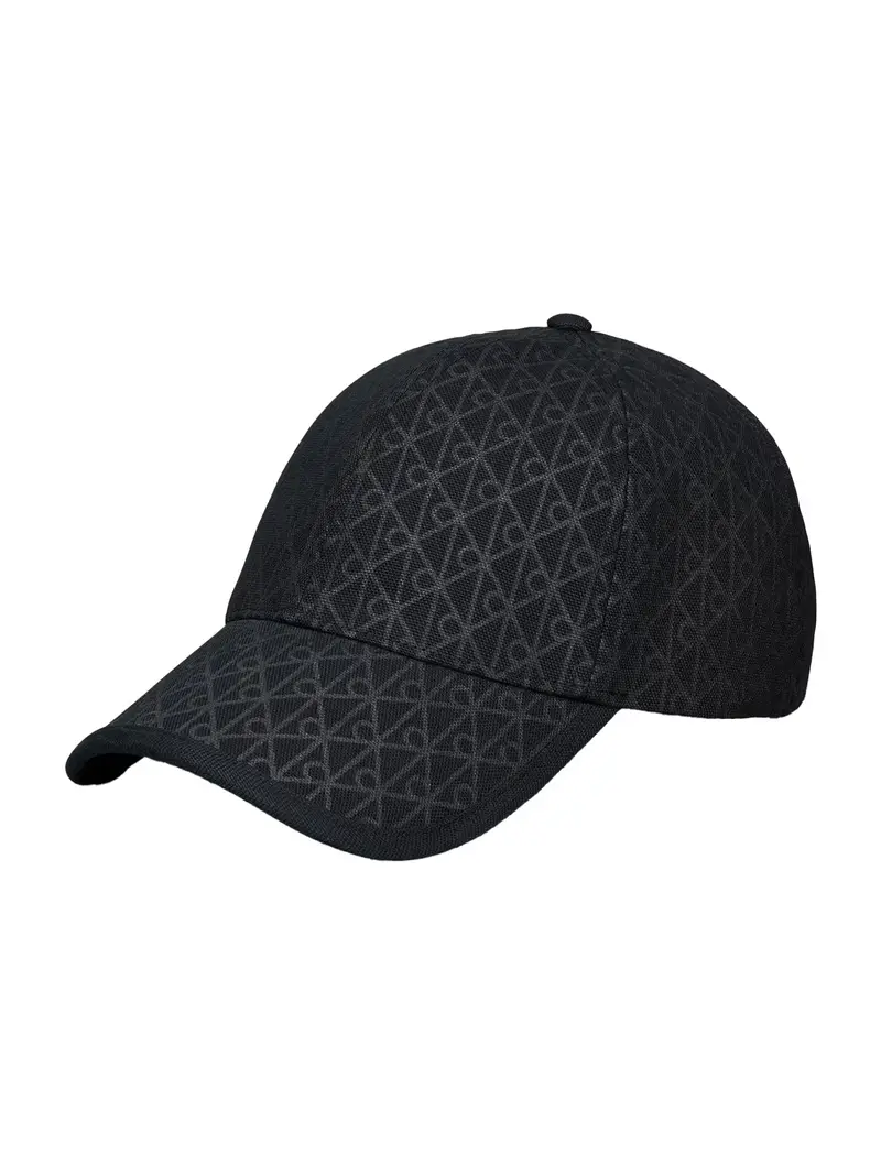Cappello da baseball grigio / nero