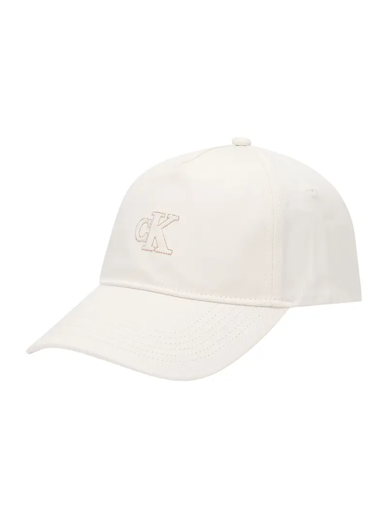 Cappello da baseball marrone / bianco