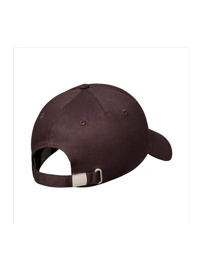 Cappello da baseball marrone / marrone scuro / rosso miniatura 2