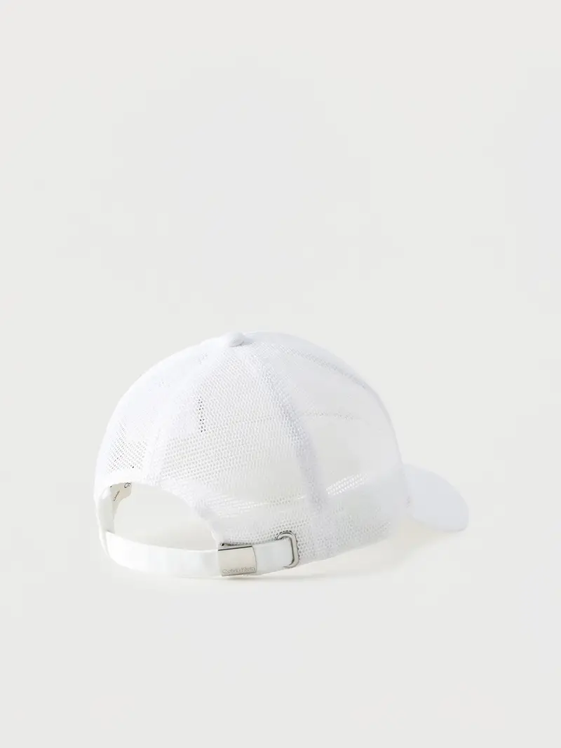 Cappello da baseball nero / bianco miniatura 3