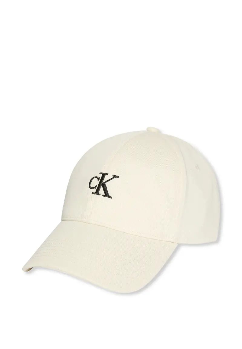 Cappello da baseball nero / offwhite