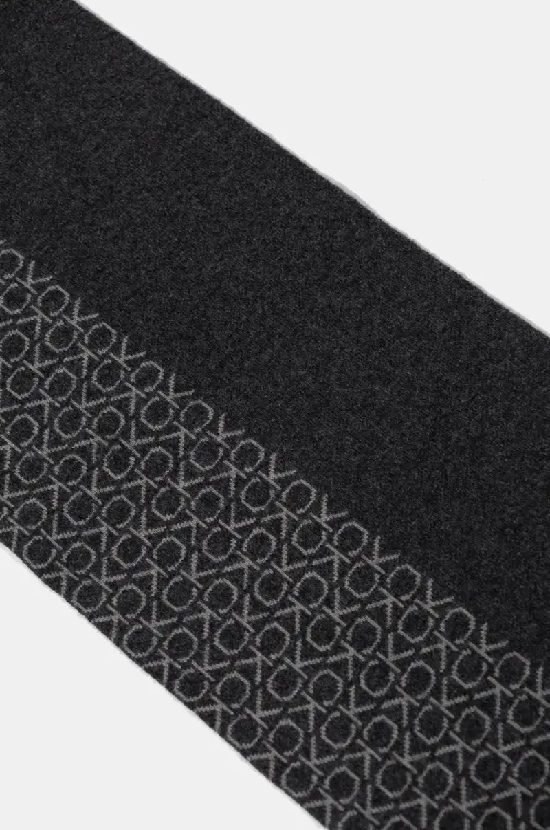 cappello e sciarpa con aggiunta di lana Grigio miniatura 5