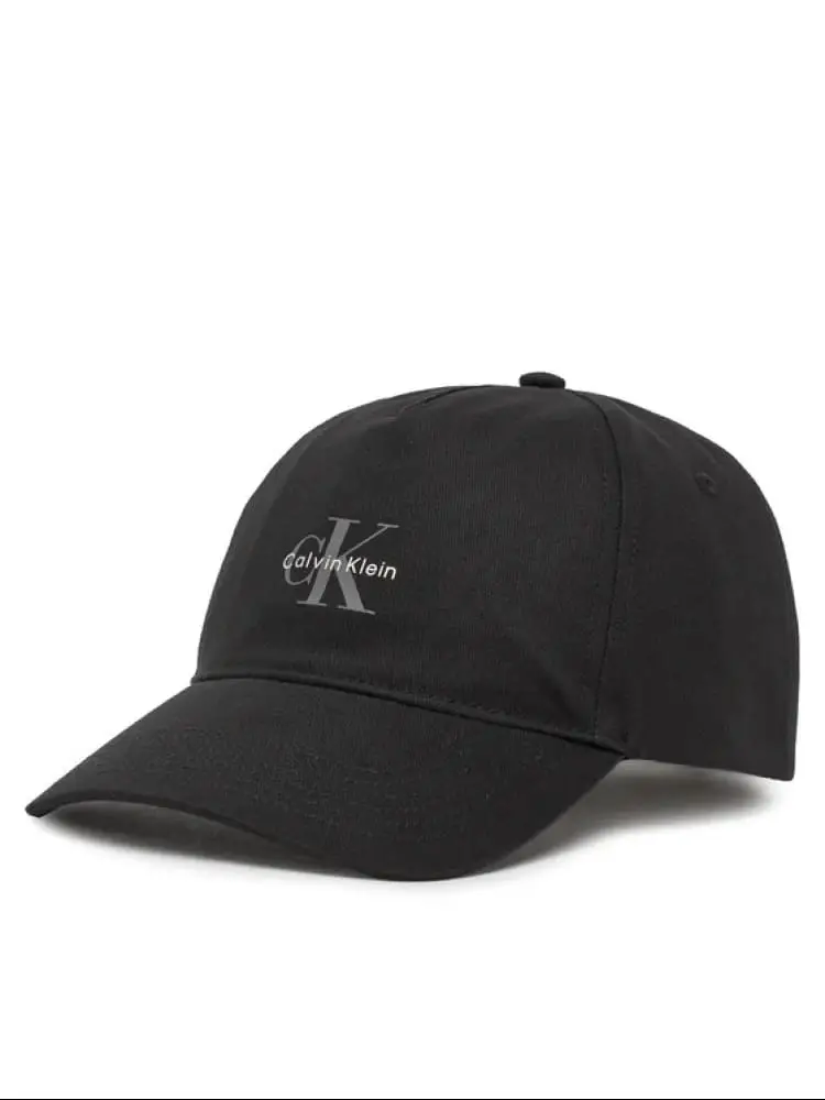 cappello nero bambino logo sul davanti