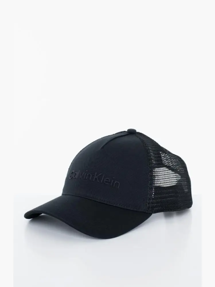 cappello nero uomo logo lettering