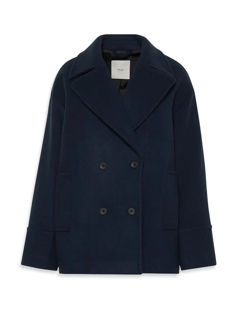 Cappotto di mezza stagione 'Pea' navy