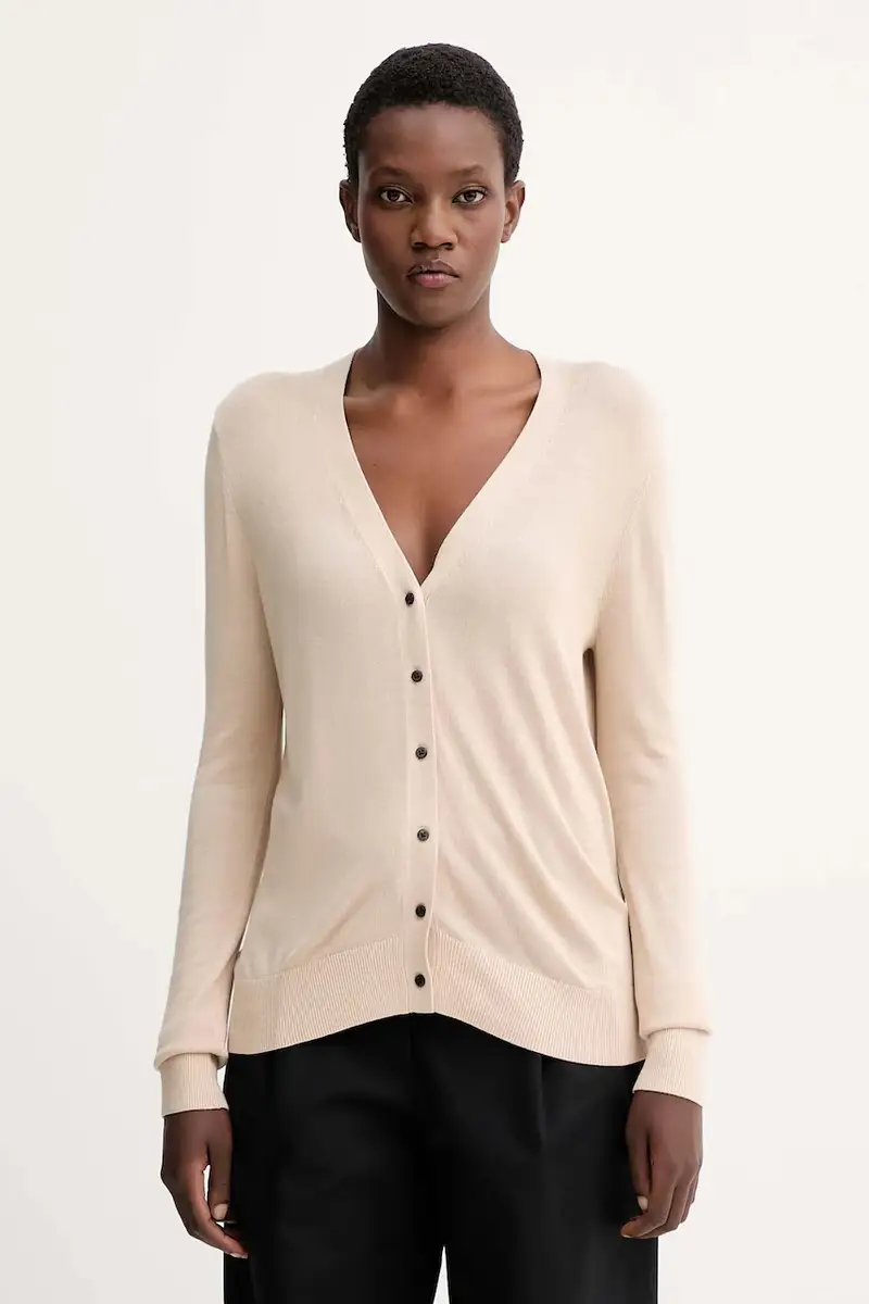 Calvin Klein Cardigan Donna Beige 3572781