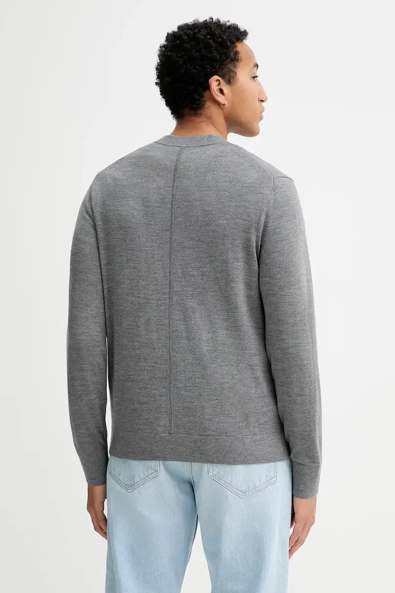 Calvin Klein Cardigan Uomo Grigio 3770625 miniatura 3