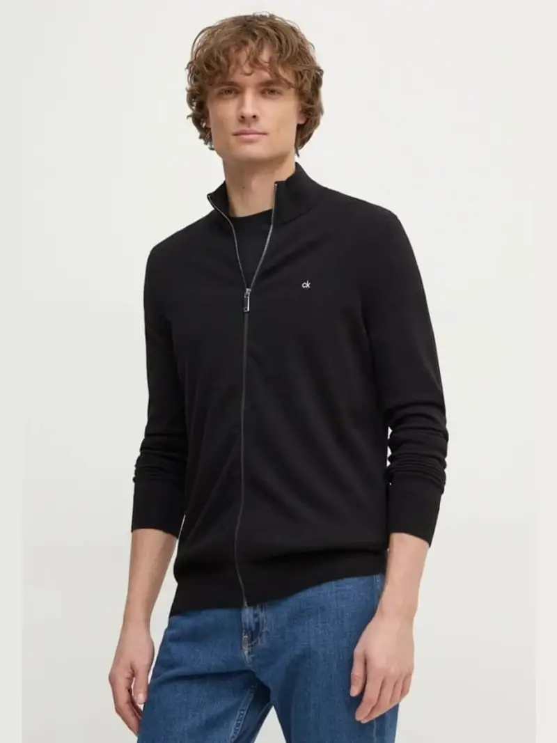 Calvin Klein Cardigan Uomo Nero 2087007