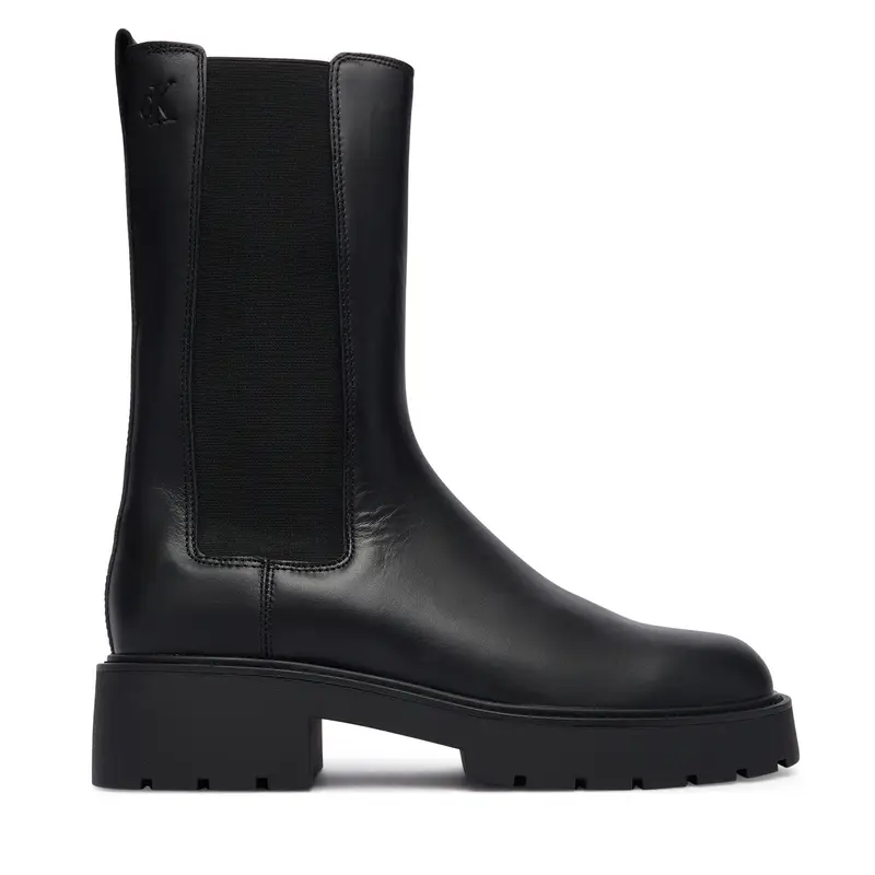 Chelsea Calvin Klein Chunky High Chelsea YW0YW01909 Nero