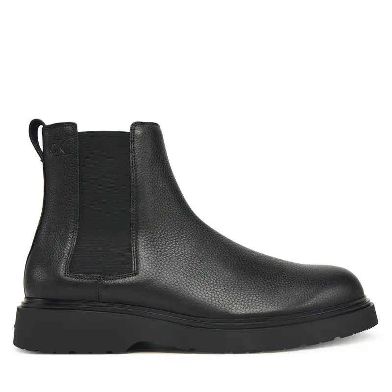 Chelsea Calvin Klein Combat Ess Chelsea Boot Lth YM0YM01374 Nero