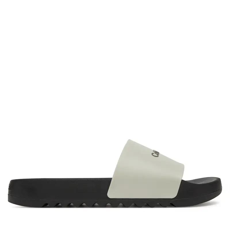Ciabatte Calvin Klein Chunky Pool Slide Rub HM0HM01063 Grigio