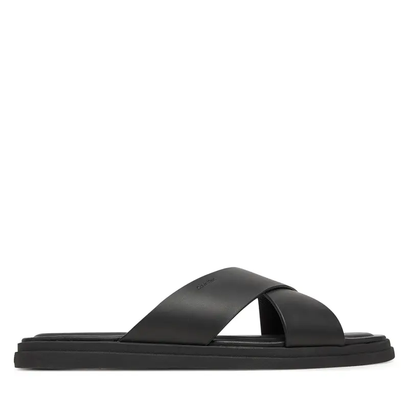 Ciabatte Calvin Klein Criss Cross Sandal HM0HM01737 Nero