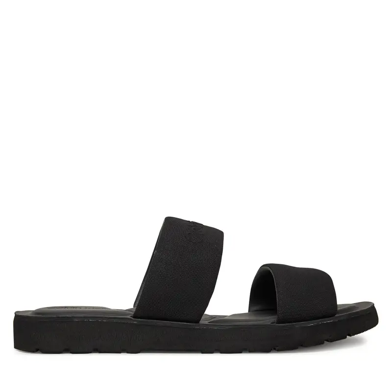 Ciabatte Calvin Klein Double Strap Cv Logo HM0HM01801 Nero