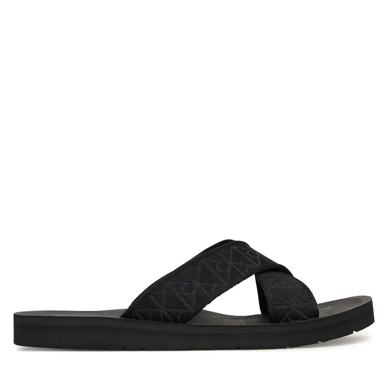 Ciabatte Calvin Klein Ess Diecut Xcross Wb Aop HM0HM02093 Nero