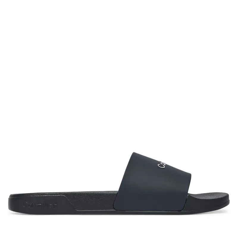 Ciabatte Calvin Klein Ess Slide Monobrand Cv HM0HM02107 Blu scuro