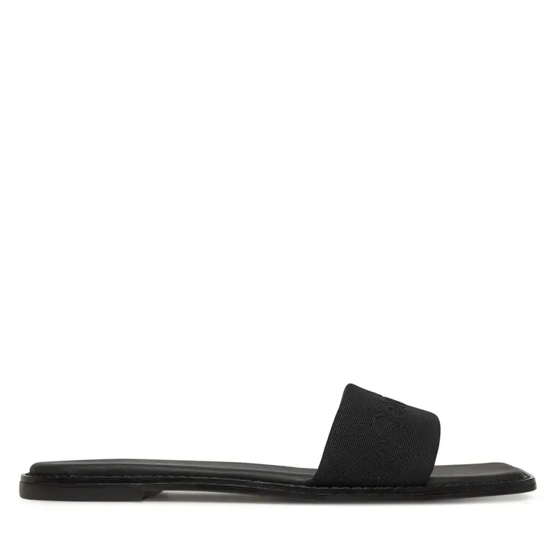 Ciabatte Calvin Klein Flat Slide - He HW0HW02378 Nero