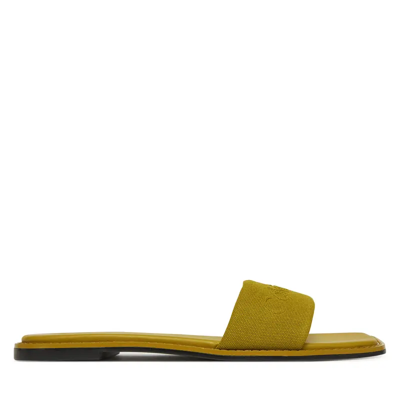 Ciabatte Calvin Klein Flat Slide - He HW0HW02378 Verde