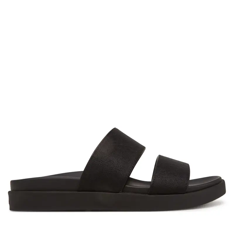 Ciabatte Calvin Klein Flat Slide Jacq HW0HW02487 Nero