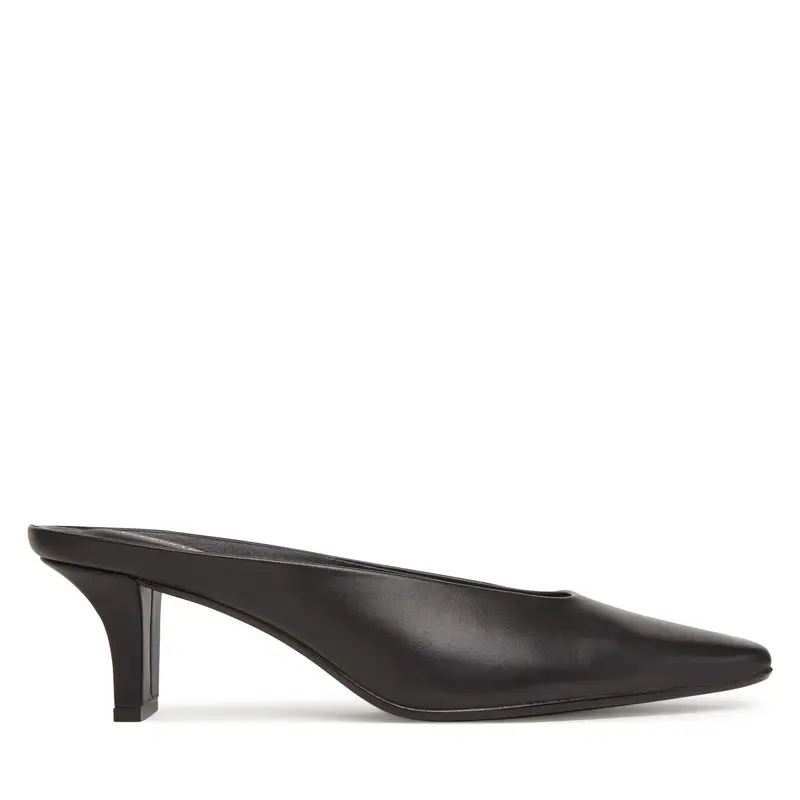 Ciabatte Calvin Klein Heel Mule Pump 50 - Lth HW0HW02332 Nero