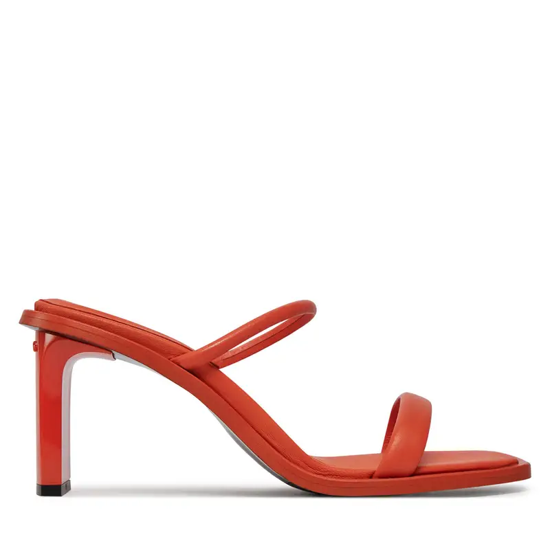 Ciabatte Calvin Klein Padded Curved Stil Slide 70 HW0HW01992 Rosso