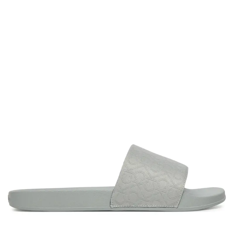 Ciabatte Calvin Klein Pool Slide - Jacq HW0HW02420 Grigio